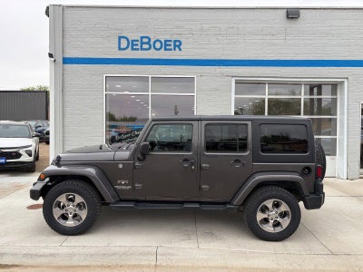 2017 Jeep Wrangler Unlimited Sahara, Freedom Hard Top, Heated Front Seats, NEW TIRES!