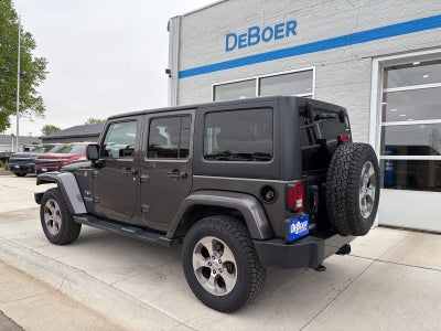 2017 Jeep Wrangler Unlimited Sahara, Freedom Hard Top, Heated Front Seats, NEW TIRES!