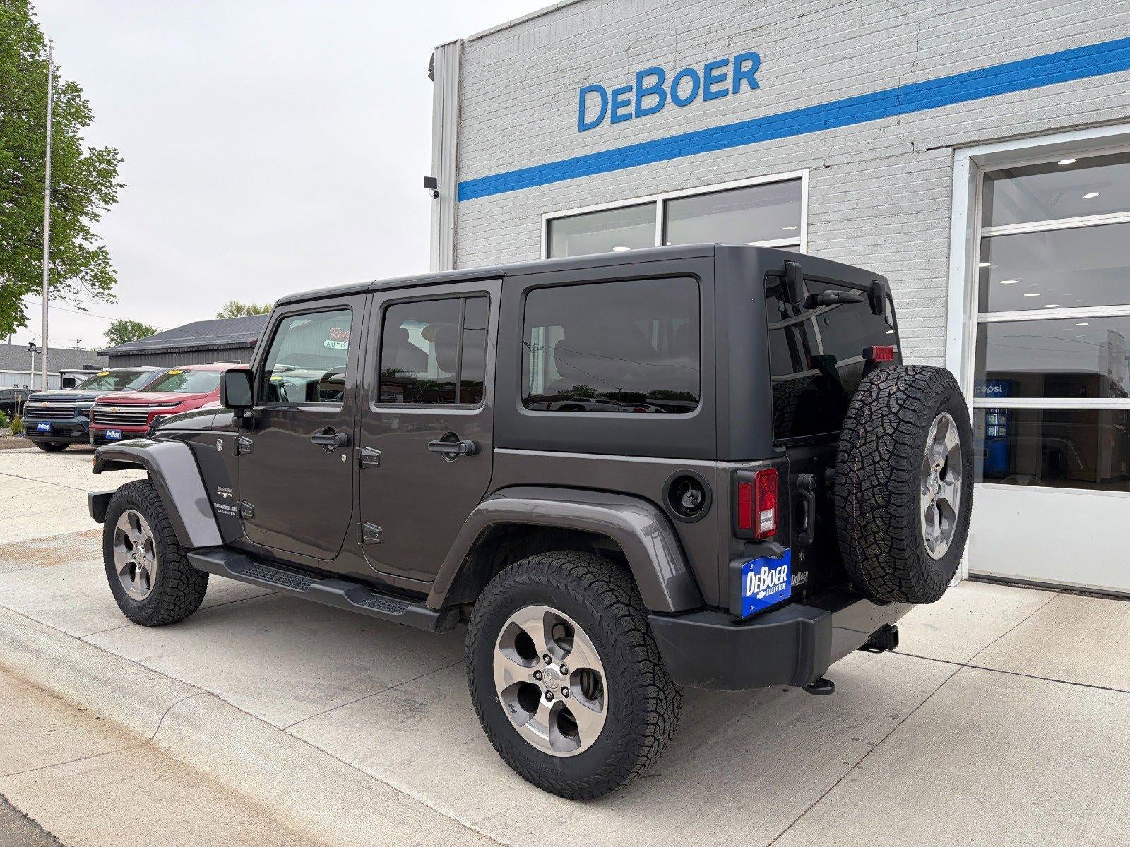 2017 Jeep Wrangler Unlimited Sahara, Freedom Hard Top, Heated Front Seats, NEW TIRES!