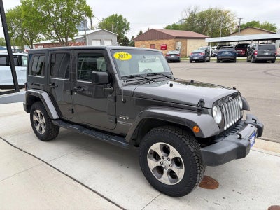 2017 Jeep Wrangler Unlimited Sahara, Freedom Hard Top, Heated Front Seats, NEW TIRES!