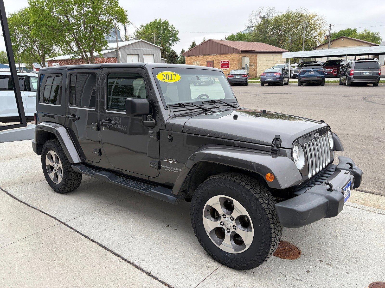 2017 Jeep Wrangler Unlimited Sahara, Freedom Hard Top, Heated Front Seats, NEW TIRES!
