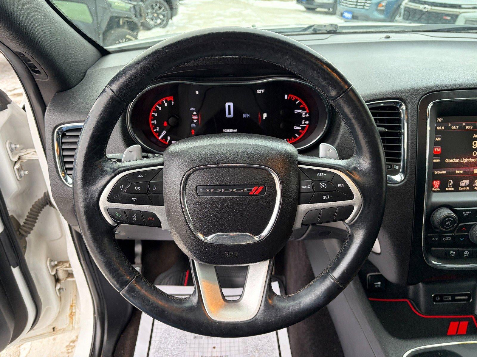 2016 Dodge Durango SXT, Blacktop Pkg, Preferred Pkg 23B, Heated Front Seats, Heated Steering Wheel, Sunroof