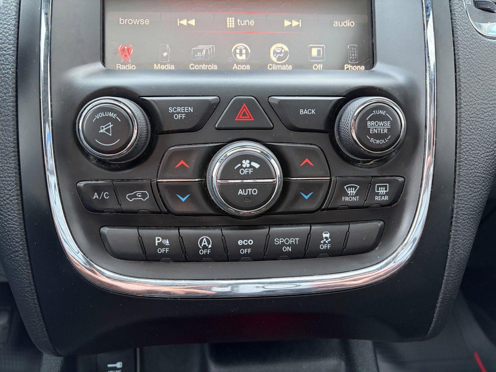 2016 Dodge Durango SXT, Blacktop Pkg, Preferred Pkg 23B, Heated Front Seats, Heated Steering Wheel, Sunroof