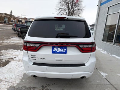2016 Dodge Durango SXT, Blacktop Pkg, Preferred Pkg 23B, Heated Front Seats, Heated Steering Wheel, Sunroof