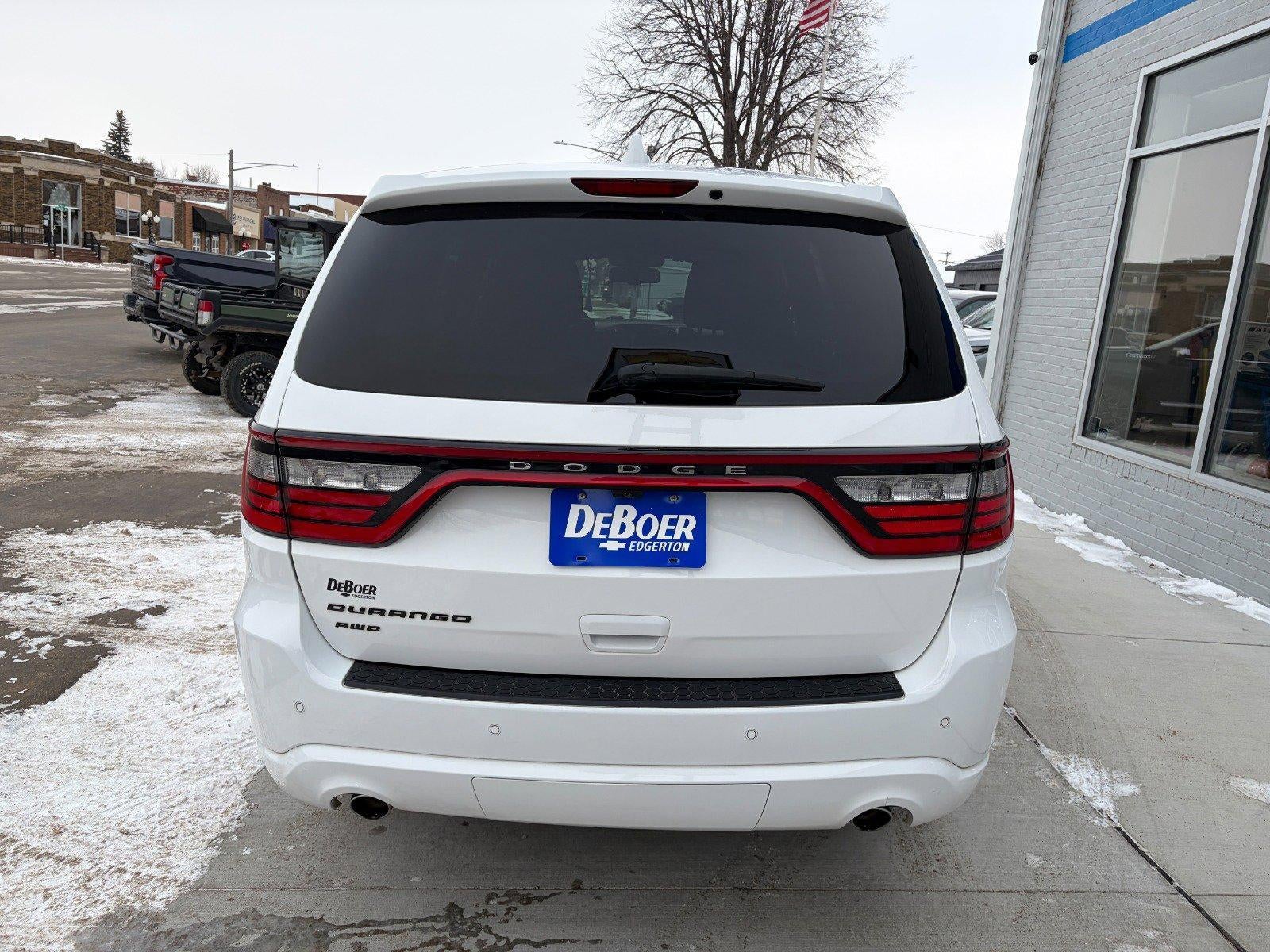2016 Dodge Durango SXT, Blacktop Pkg, Preferred Pkg 23B, Heated Front Seats, Heated Steering Wheel, Sunroof