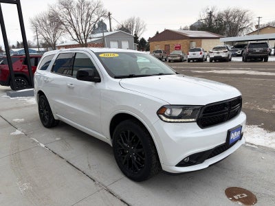 2016 Dodge Durango SXT, Blacktop Pkg, Preferred Pkg 23B, Heated Front Seats, Heated Steering Wheel, Sunroof