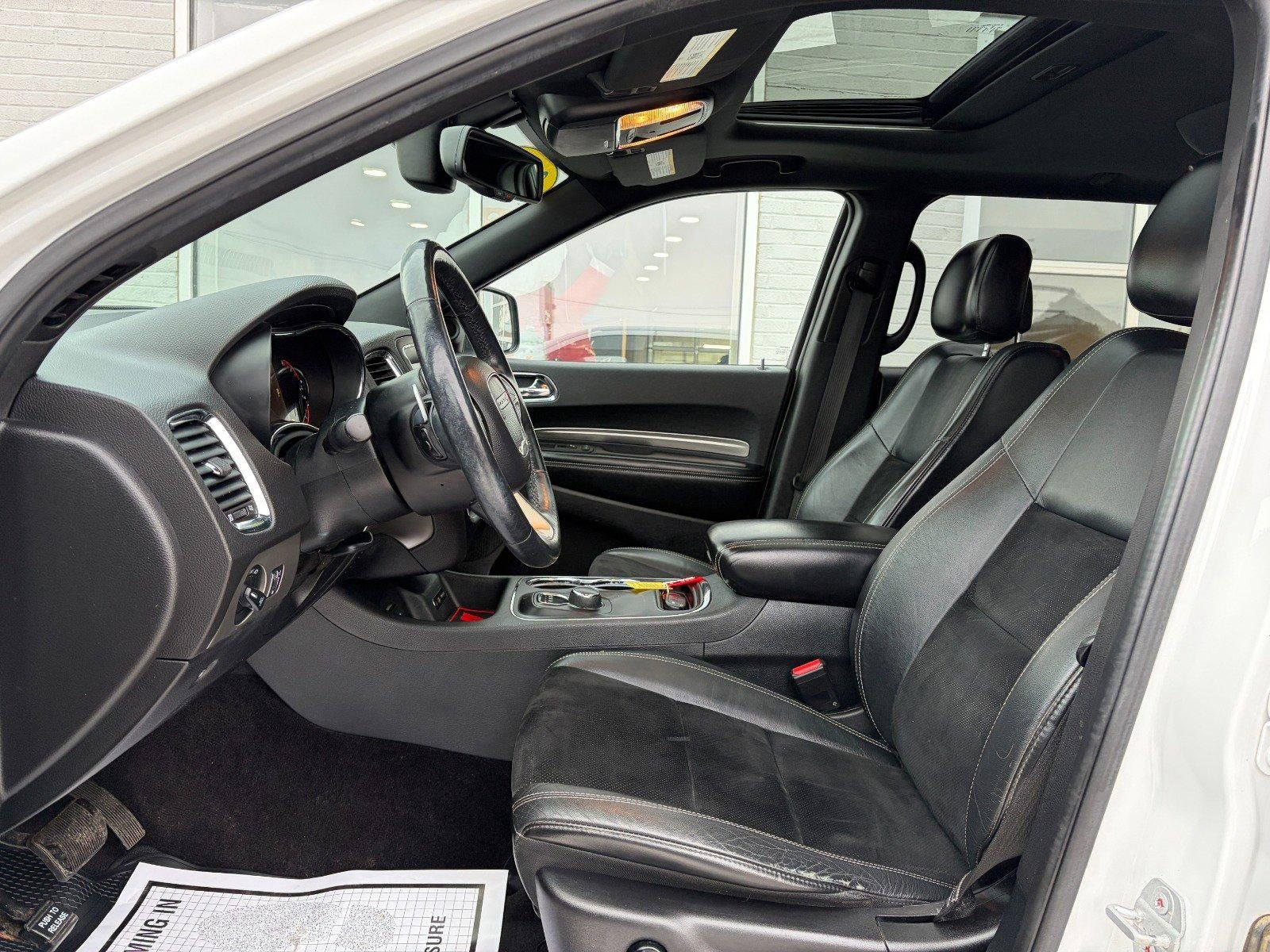 2016 Dodge Durango SXT, Blacktop Pkg, Preferred Pkg 23B, Heated Front Seats, Heated Steering Wheel, Sunroof