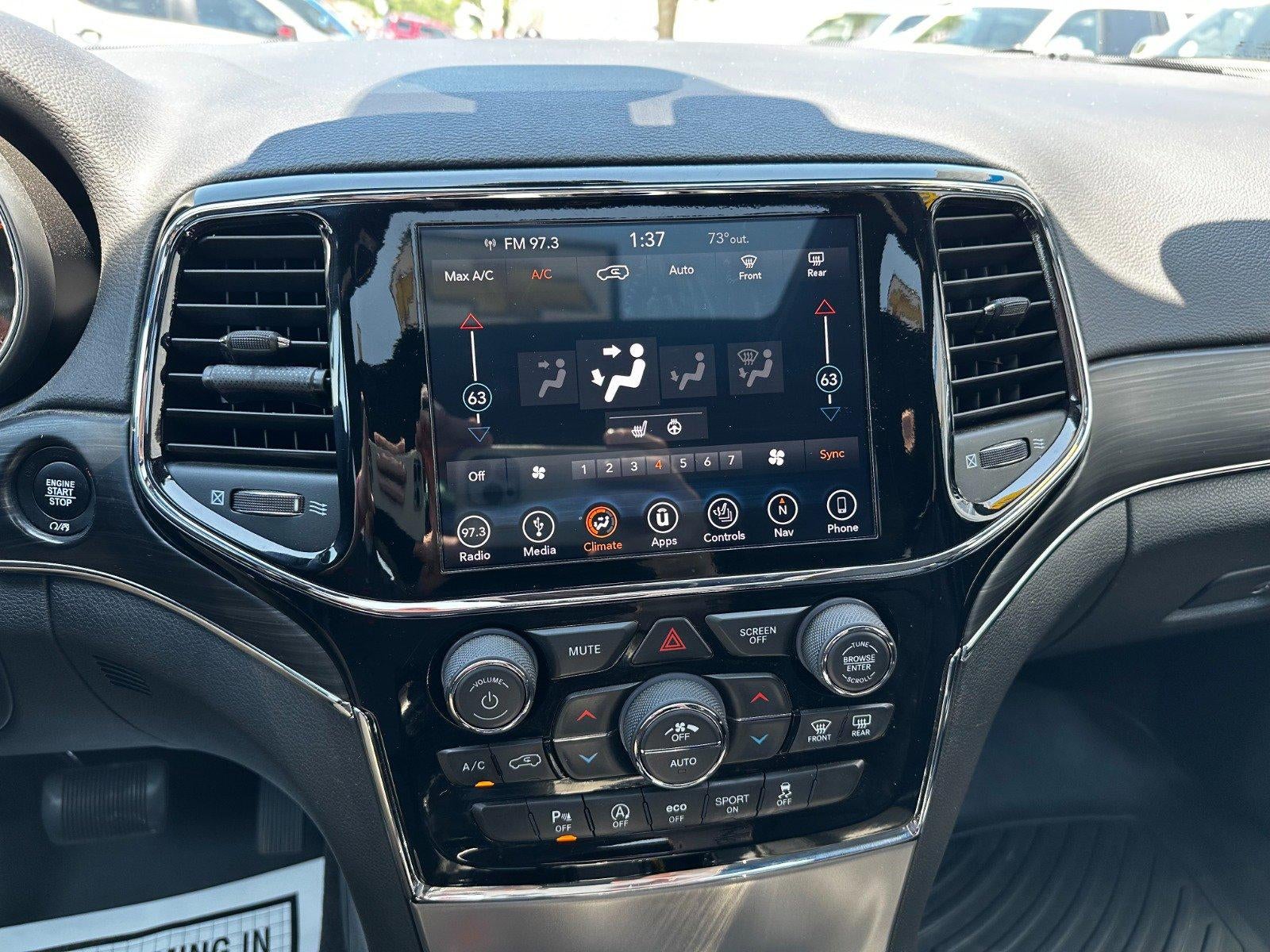 2019 Jeep Grand Cherokee Limited, Htd Leather Seats & Wheel, Sunroof, Nav, Bluetooth