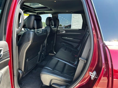 2019 Jeep Grand Cherokee Limited, Htd Leather Seats & Wheel, Sunroof, Nav, Bluetooth