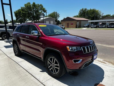 2019 Jeep Grand Cherokee Limited, Htd Leather Seats & Wheel, Sunroof, Nav, Bluetooth
