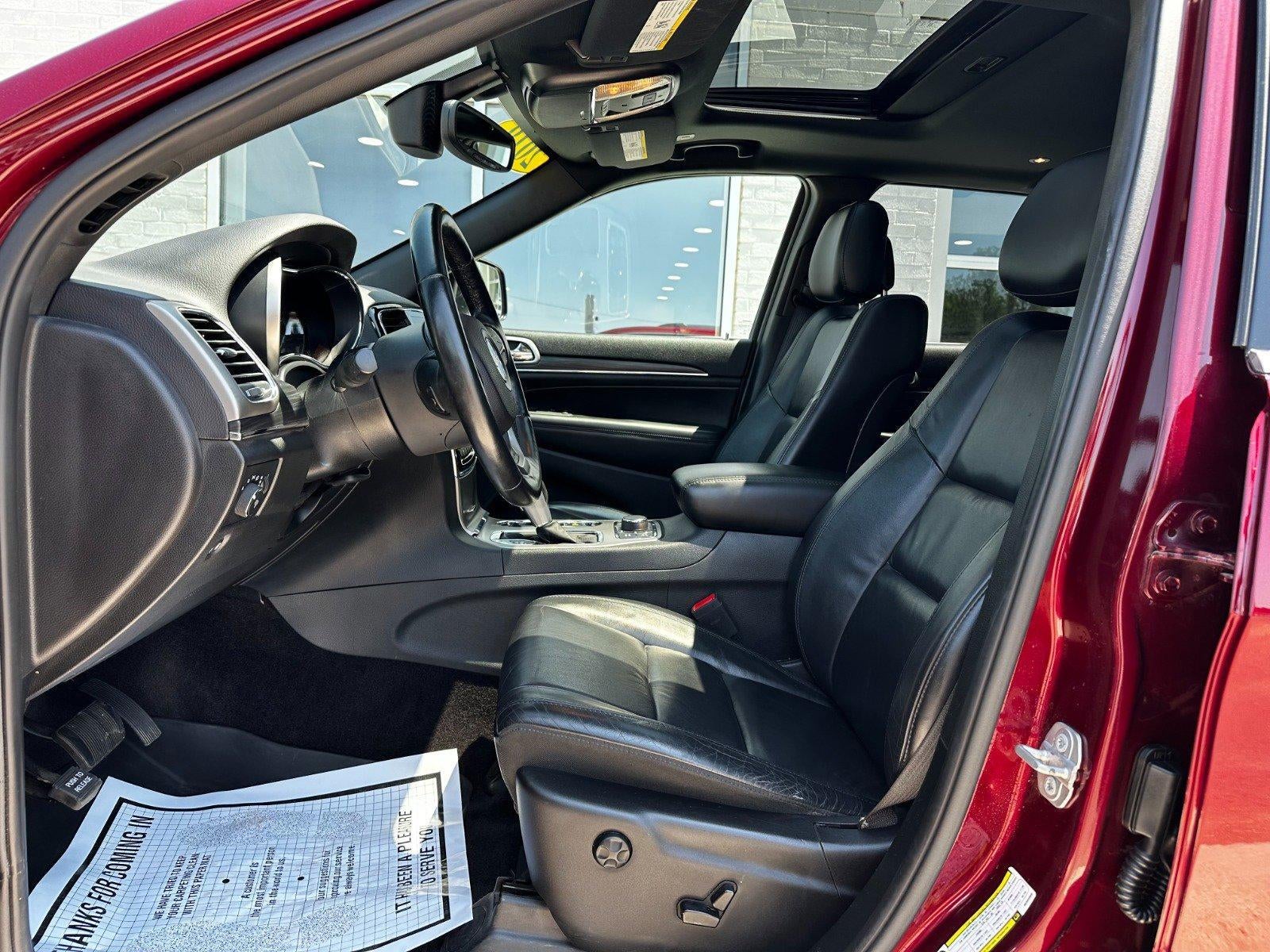 2019 Jeep Grand Cherokee Limited, Htd Leather Seats & Wheel, Sunroof, Nav, Bluetooth