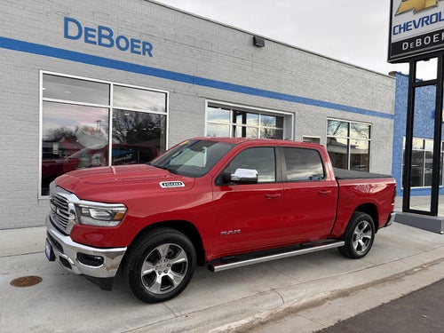 2023 RAM 1500 Laramie, 5.7L V8 HEMI, Heated & Cooled Front Seats, 12in Touch Screen, Heated Steering Wheel