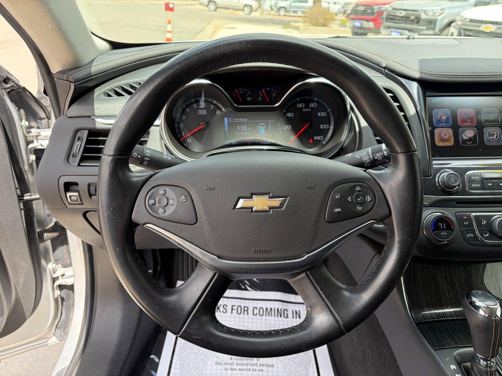 2017 Chevrolet Impala Premier, 3.6L V6, Style & Tech Pkg, Heated Front Seats, Apple CarPlay/ Android Auto