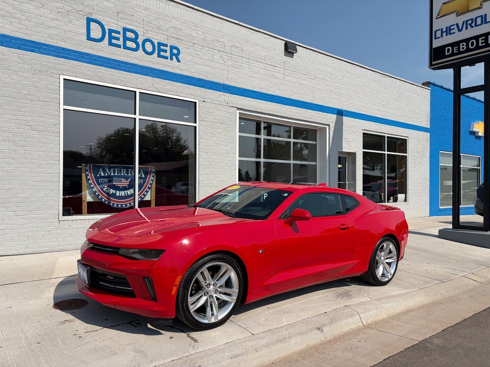2017 Chevrolet Camaro 2LT, RS, Convenience & Lighting Pkg, Sunroof, Head-Up Display, Bose Audio, Wireless Charging