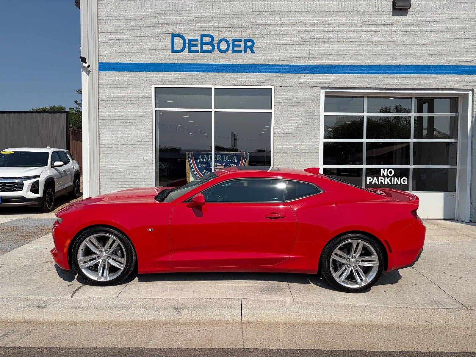 Used 2017 Chevrolet Camaro 2LT with VIN 1G1FD1RSXH0121454 for sale in Edgerton, Minnesota