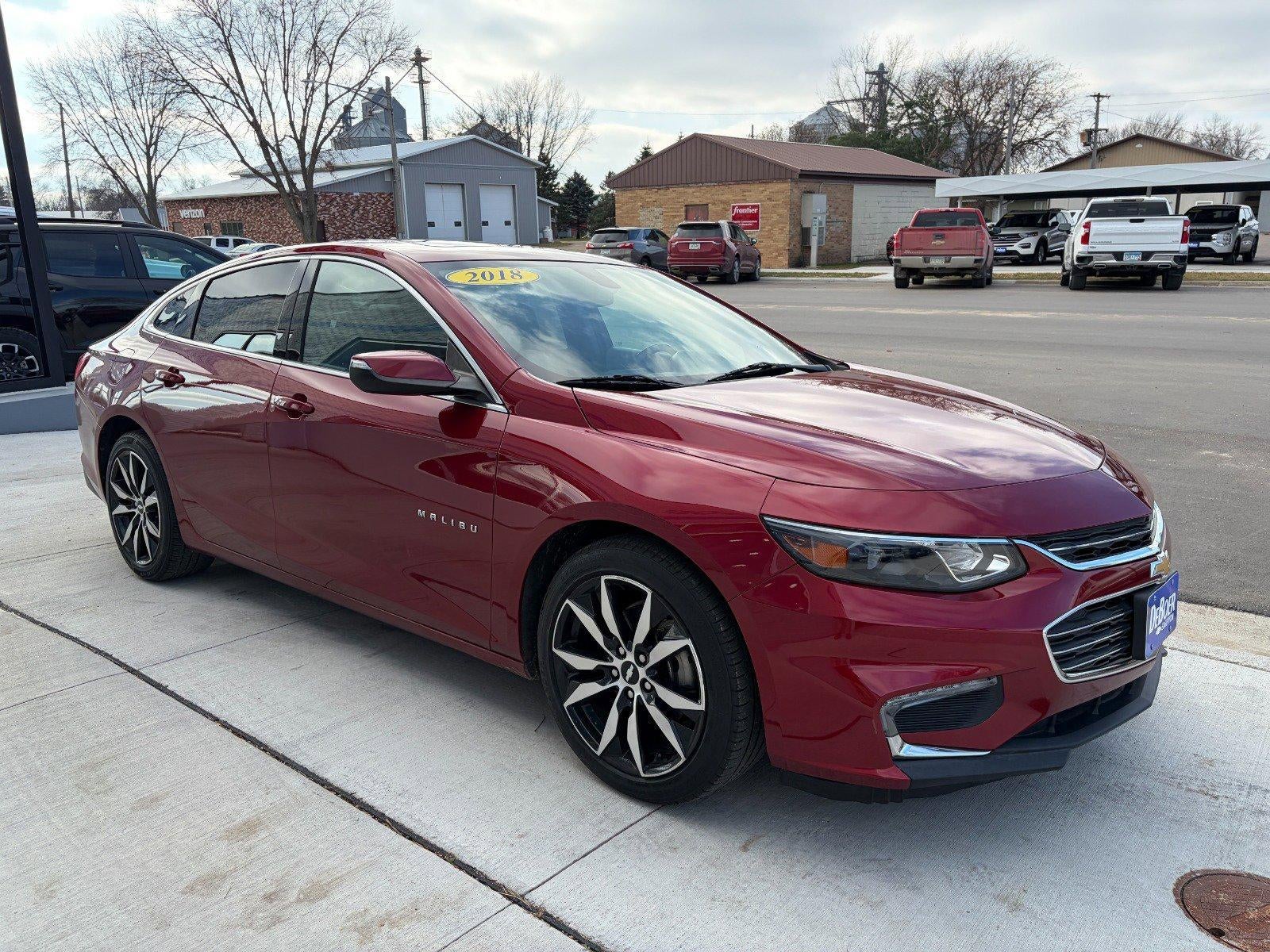 2018 Chevrolet Malibu LT, Convenience & Tech Pkg, Sun & Wheels Pkg, Leather Pkg, Sunroof w/ Skylight, Bose Audio