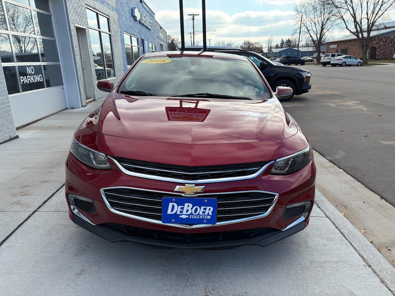 2018 Chevrolet Malibu LT, Convenience & Tech Pkg, Sun & Wheels Pkg, Leather Pkg, Sunroof w/ Skylight, Bose Audio