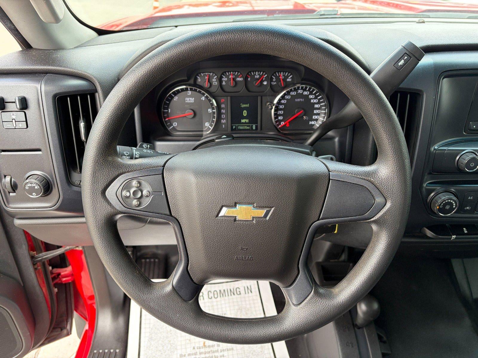 2015 Chevrolet Silverado 3500 HD Work Truck Convenience Pkg, 18" Chrome Wheels, Rearview Camera, Power Windows