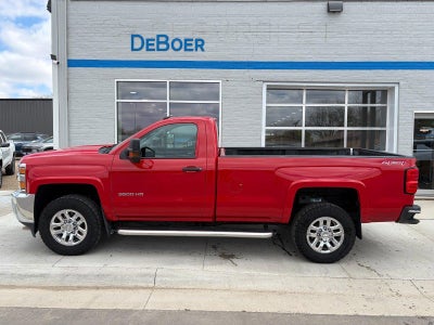 2015 Chevrolet Silverado 3500 HD Work Truck Convenience Pkg, 18" Chrome Wheels, Rearview Camera, Power Windows