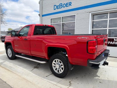 2015 Chevrolet Silverado 3500 HD Work Truck Convenience Pkg, 18" Chrome Wheels, Rearview Camera, Power Windows