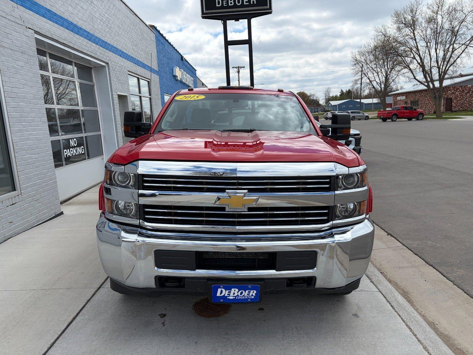 2015 Chevrolet Silverado 3500 HD Work Truck Convenience Pkg, 18" Chrome Wheels, Rearview Camera, Power Windows