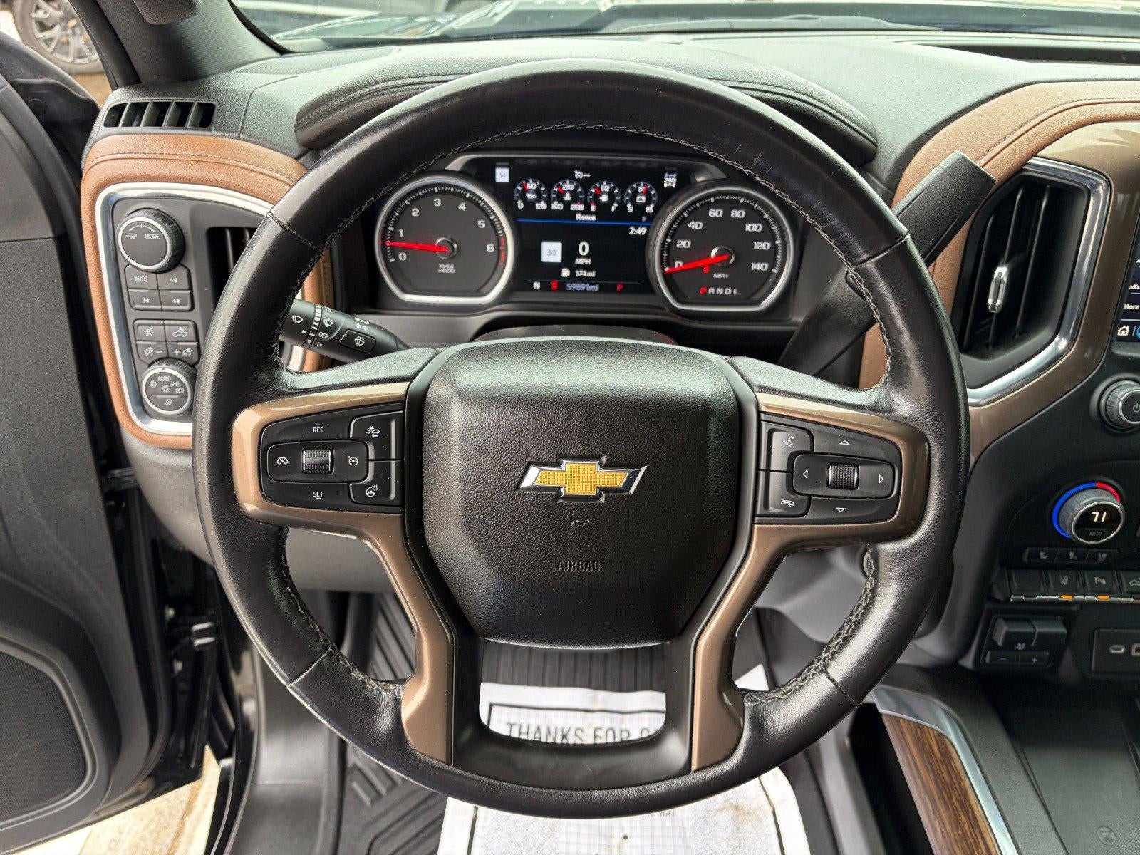 2022 Chevrolet Silverado 2500 HD High Country, Z71, Safety II Pkg, Heated and Cooled Front Seats, Wireless Charging