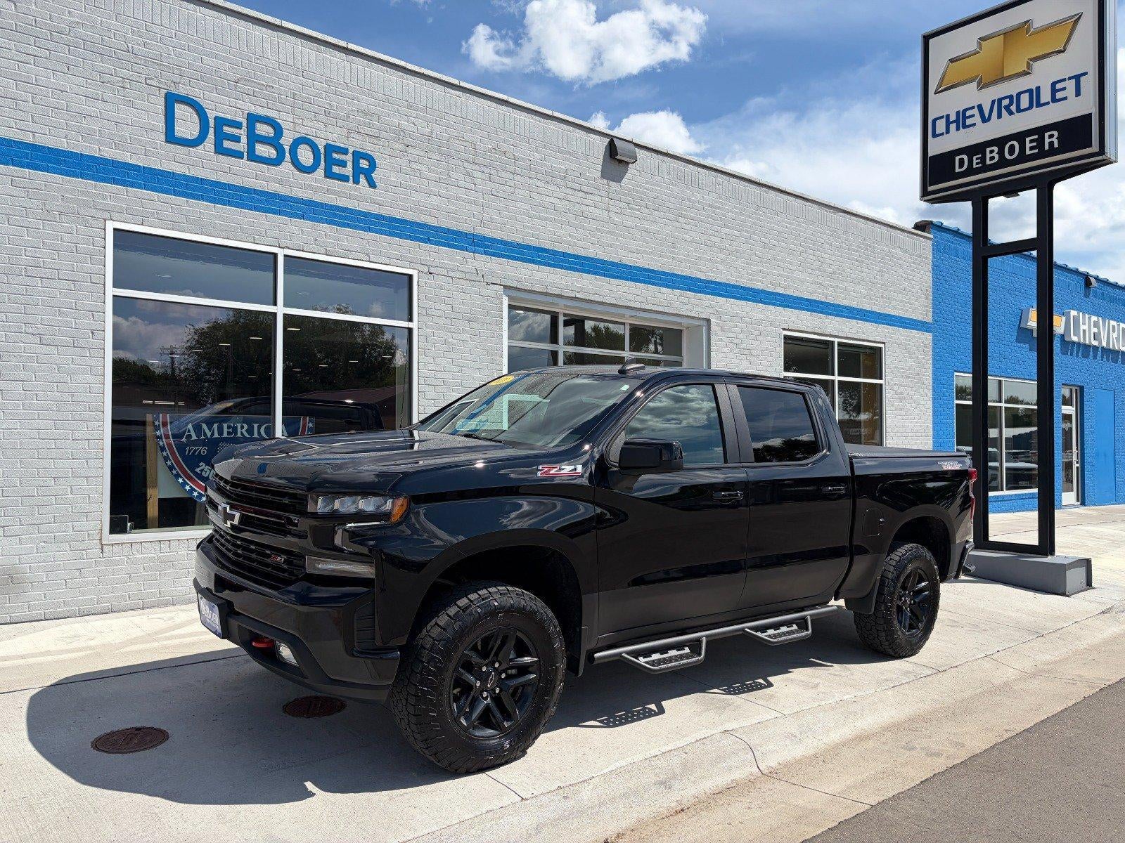 2021 Chevrolet Silverado 1500 LT Trail Boss, Bed Protection Pkg, Heated Seats & Steering Wheel, Remote Start