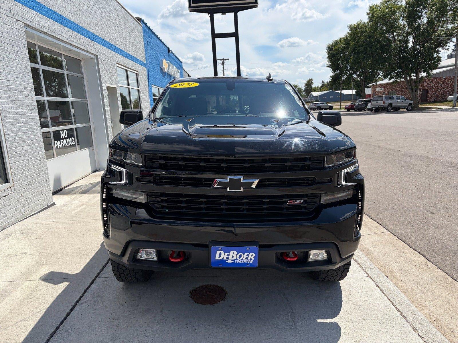 2021 Chevrolet Silverado 1500 LT Trail Boss, Bed Protection Pkg, Heated Seats & Steering Wheel, Remote Start