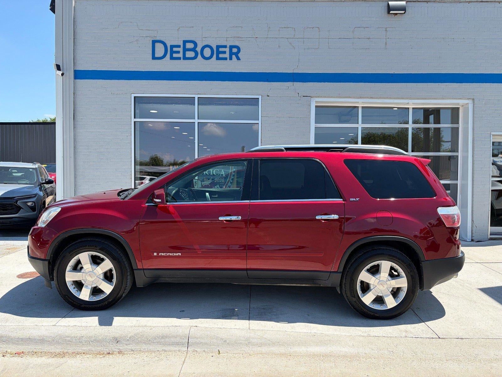 2008 GMC Acadia SLT2, Convenience Pkg, Trailering Pkg, Dual Sunroof, Bose Audio, Remote Start