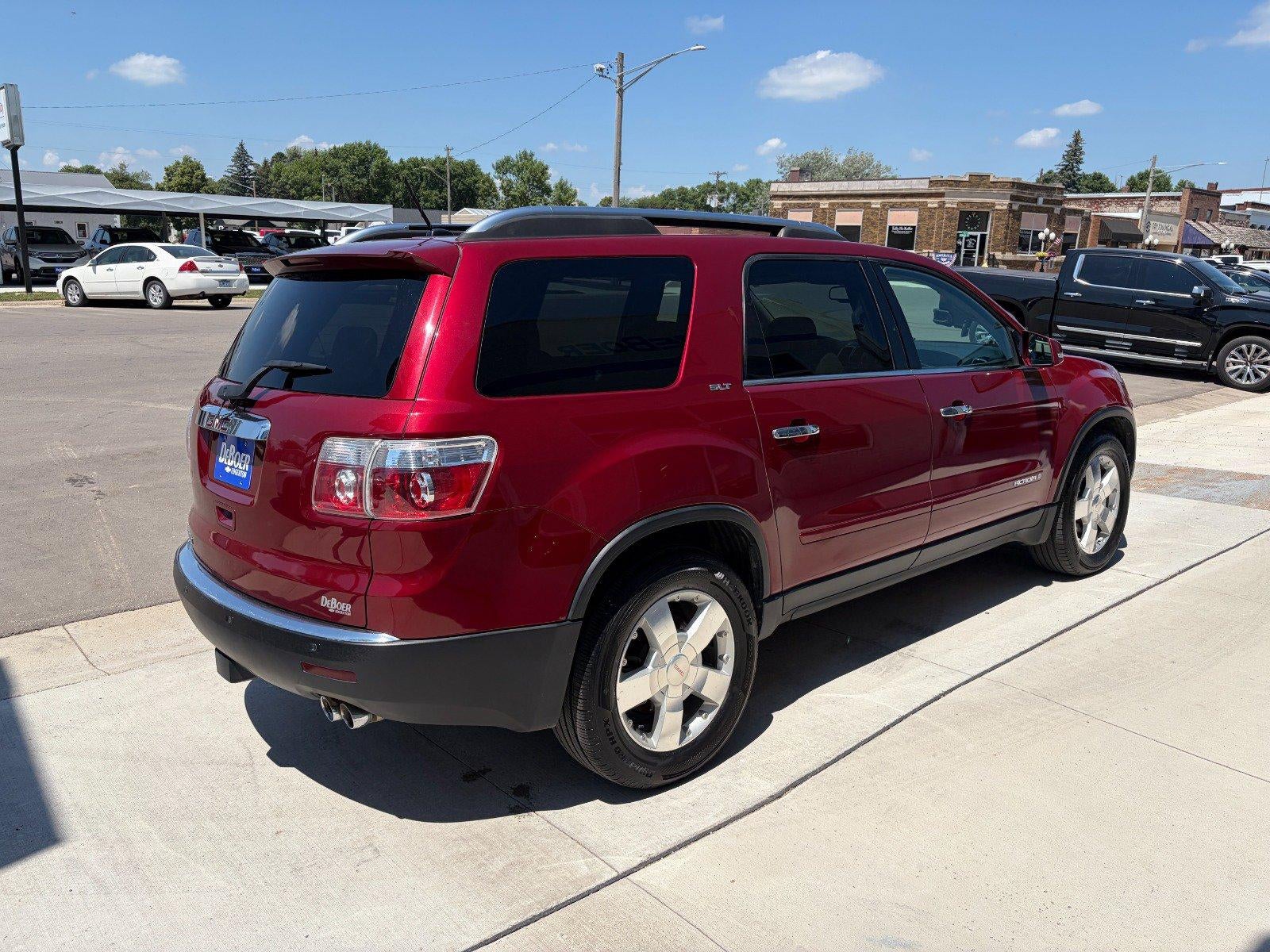 2008 GMC Acadia SLT2, Convenience Pkg, Trailering Pkg, Dual Sunroof, Bose Audio, Remote Start