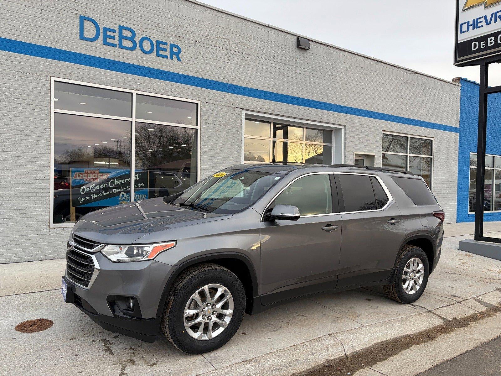 2020 Chevrolet Traverse 3LT, Convenience & Confidence Pkg, Heated Front Seats, Remote Start, Universal Home Remote