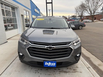 2020 Chevrolet Traverse 3LT, Convenience & Confidence Pkg, Heated Front Seats, Remote Start, Universal Home Remote
