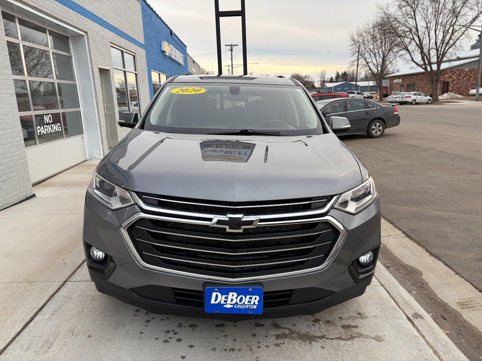 2020 Chevrolet Traverse 3LT, Convenience & Confidence Pkg, Heated Front Seats, Remote Start, Universal Home Remote