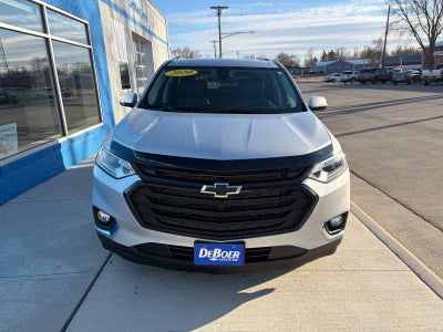 2020 Chevrolet Traverse 3LT, Black Accent Pkg, Confidence II Pkg, Rear Seat Infotainment, Heated Steering Wheel