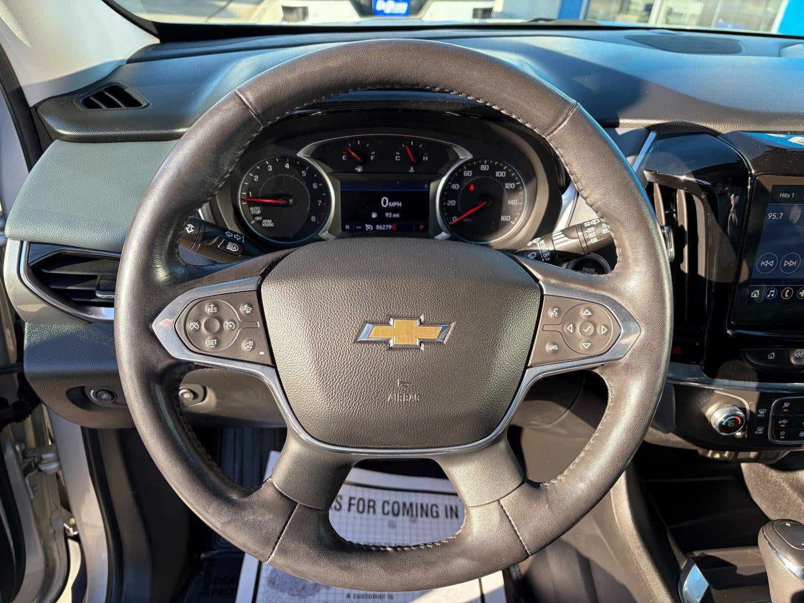 2020 Chevrolet Traverse 3LT, Black Accent Pkg, Confidence II Pkg, Rear Seat Infotainment, Heated Steering Wheel