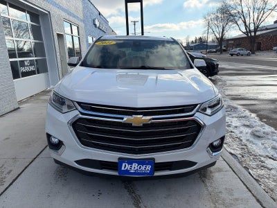2021 Chevrolet Traverse Premier, Confidence II Pkg, Dual Sunroof, Surround Vision, Heated & Vented Front Seats