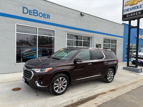 2020 Chevrolet Traverse Premier, Heated & Cooled Seats, Heated 2nd Row Seats, Heated Steering Wheel, Bose Audio