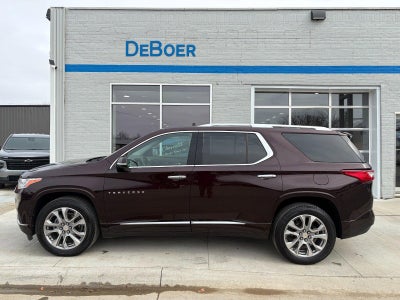 2020 Chevrolet Traverse Premier, Heated & Cooled Seats, Heated 2nd Row Seats, Heated Steering Wheel, Bose Audio