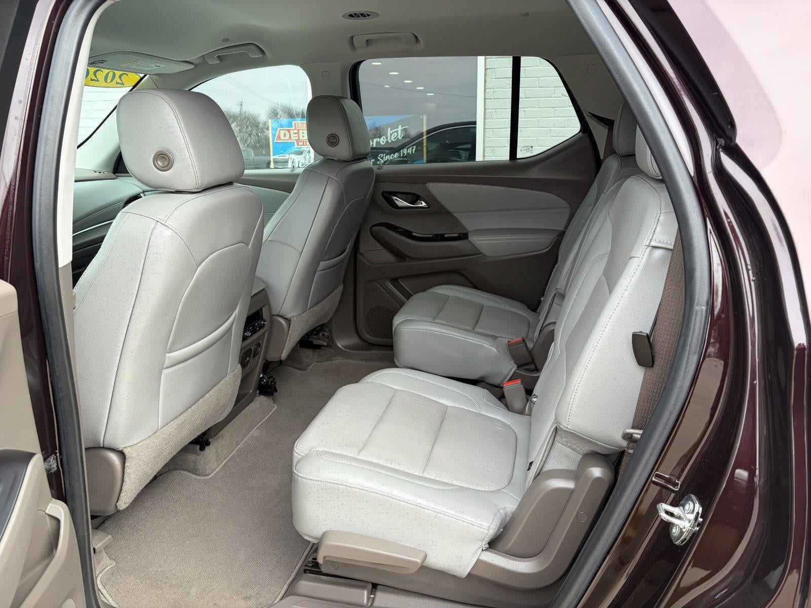 2020 Chevrolet Traverse Premier, Heated & Cooled Seats, Heated 2nd Row Seats, Heated Steering Wheel, Bose Audio