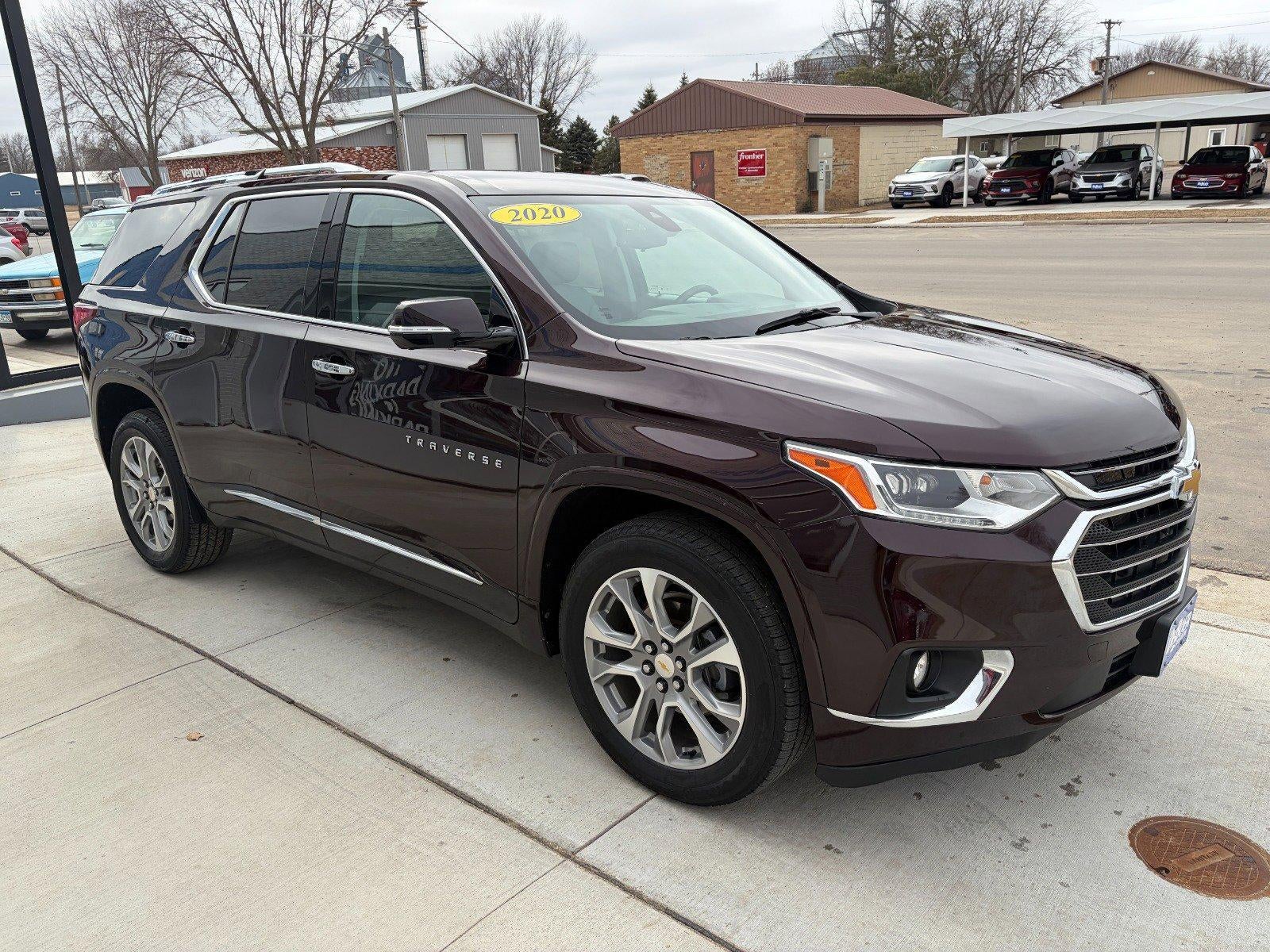 2020 Chevrolet Traverse Premier, Heated & Cooled Seats, Heated 2nd Row Seats, Heated Steering Wheel, Bose Audio