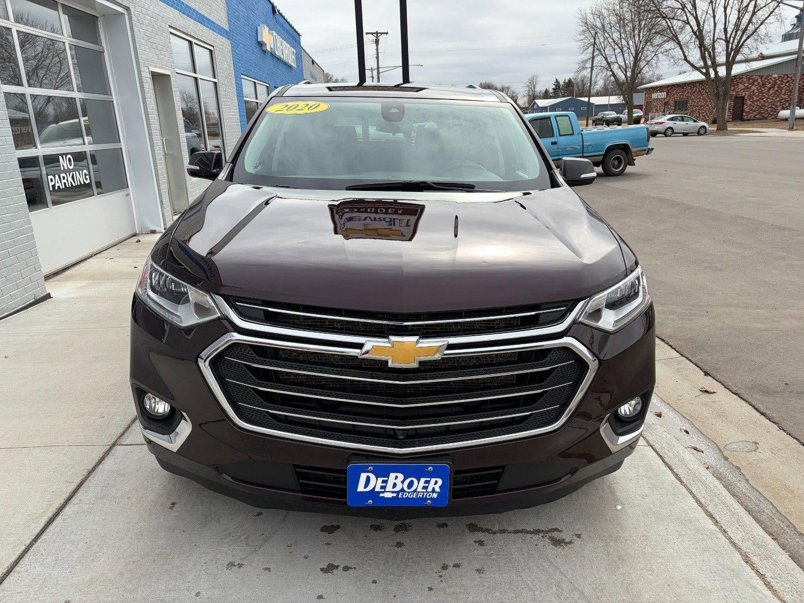 2020 Chevrolet Traverse Premier, Heated & Cooled Seats, Heated 2nd Row Seats, Heated Steering Wheel, Bose Audio