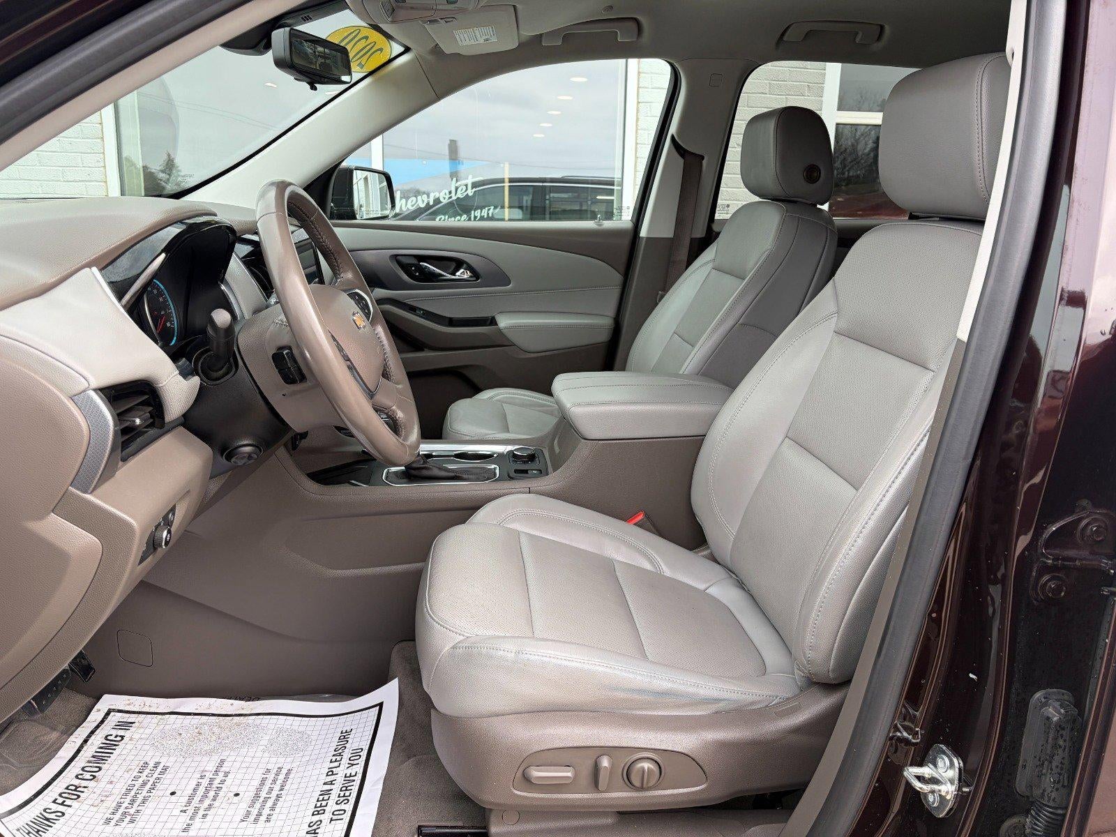 2020 Chevrolet Traverse Premier, Heated & Cooled Seats, Heated 2nd Row Seats, Heated Steering Wheel, Bose Audio