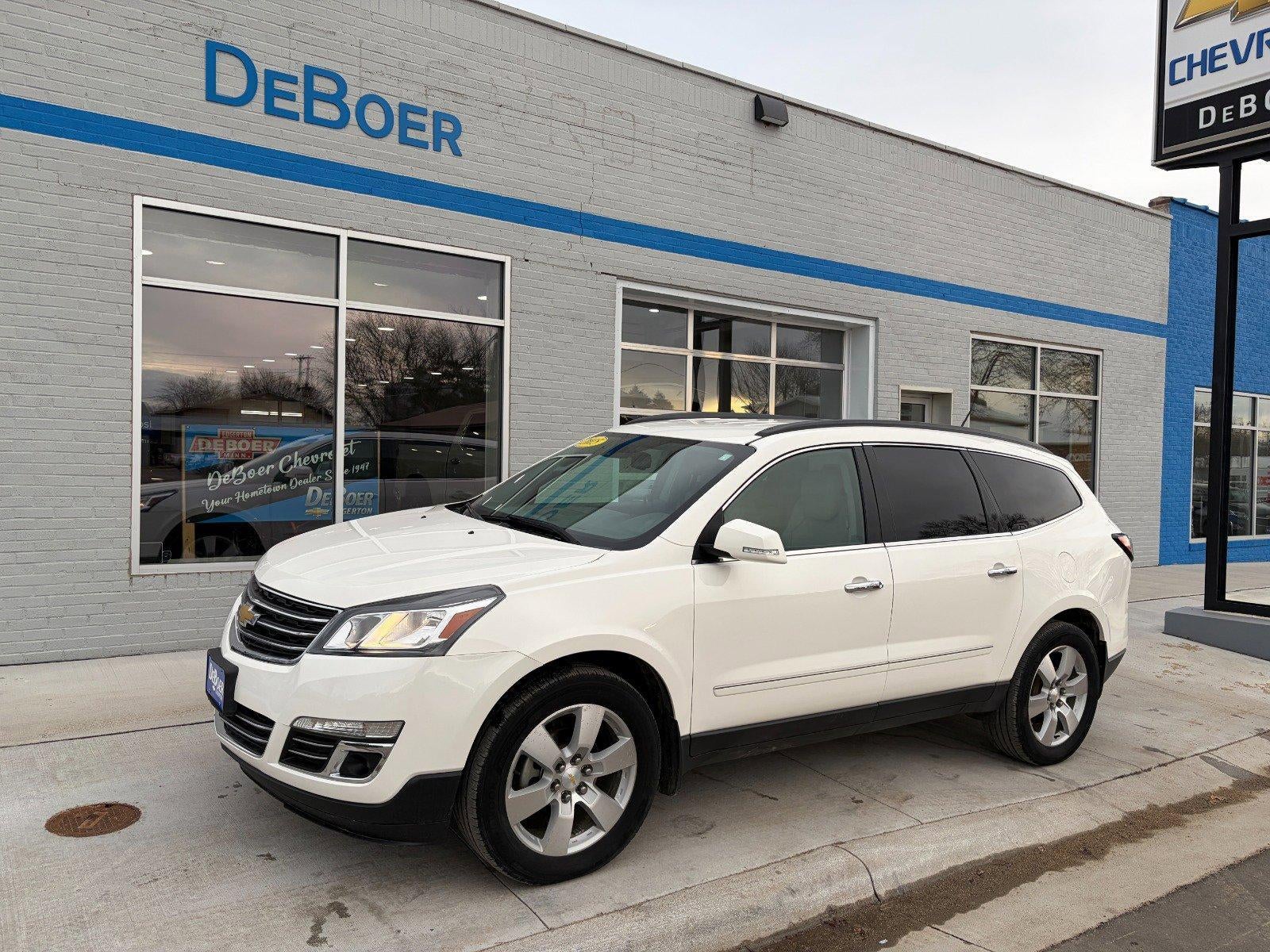 2015 Chevrolet Traverse LTZ, Htd/Cooled Seats, Htd Steering Wheel