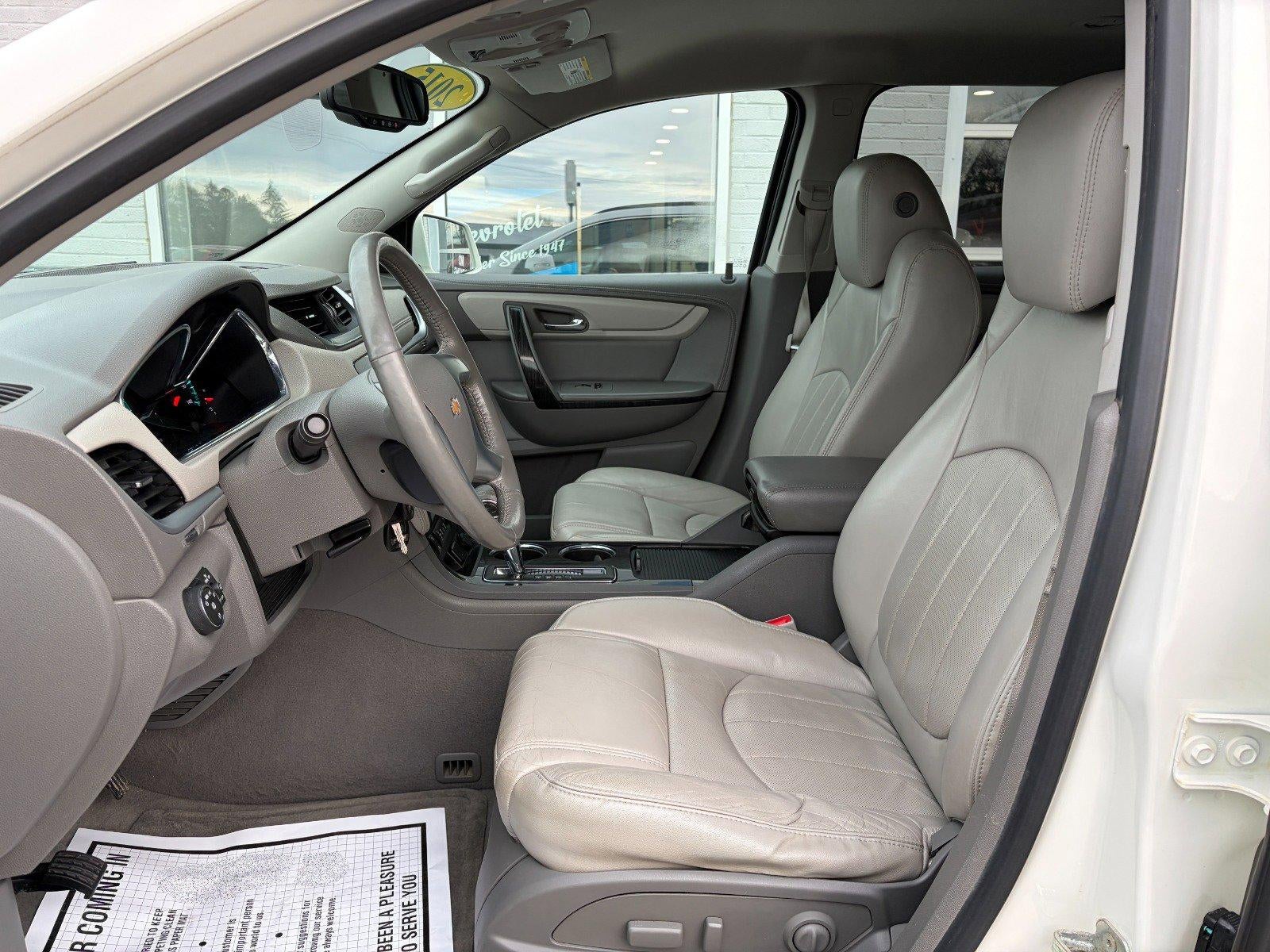 2015 Chevrolet Traverse LTZ, Htd/Cooled Seats, Htd Steering Wheel
