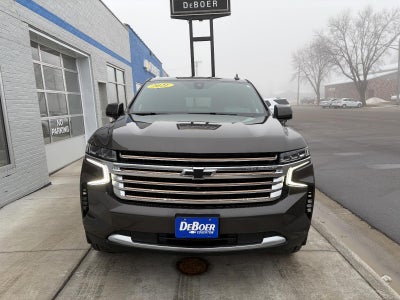 2021 Chevrolet Suburban 3.0L DURAMAX, High Country, Surround Vision, Heated & Cooled Front Seats, Head-Up Display