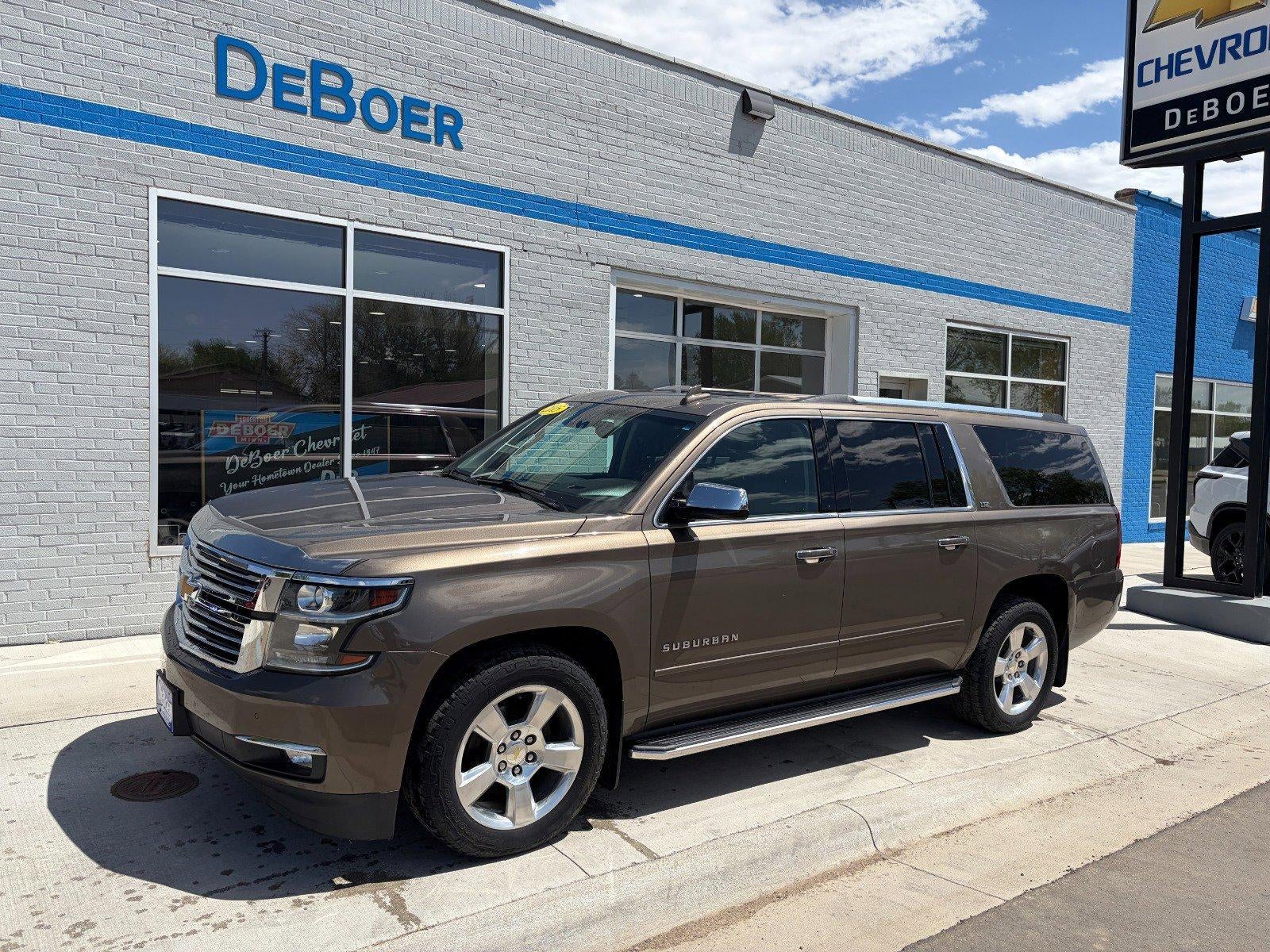 2015 Chevrolet Suburban LTZ, Sun/ Entertainment/ Destination Pkg, Heated/ Cooled Front Seats, Heated Second Row Seats