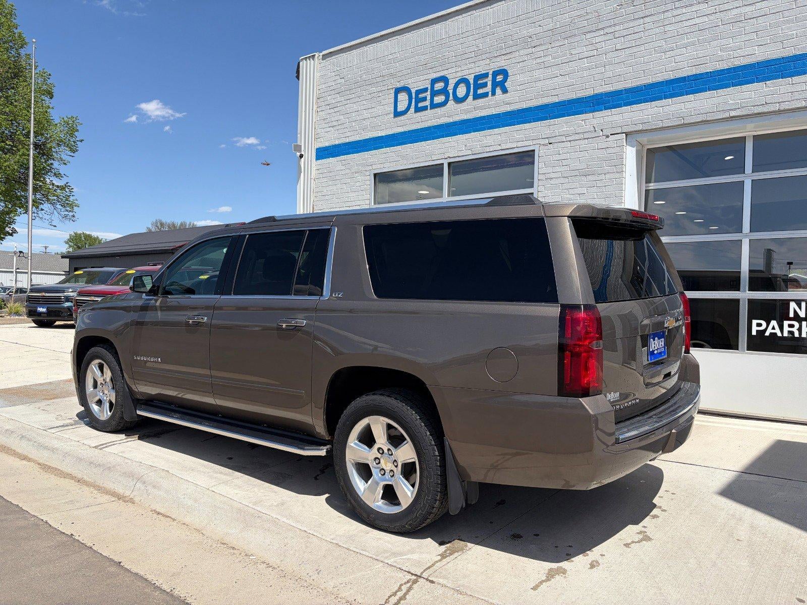 2015 Chevrolet Suburban LTZ, Sun/ Entertainment/ Destination Pkg, Heated/ Cooled Front Seats, Heated Second Row Seats