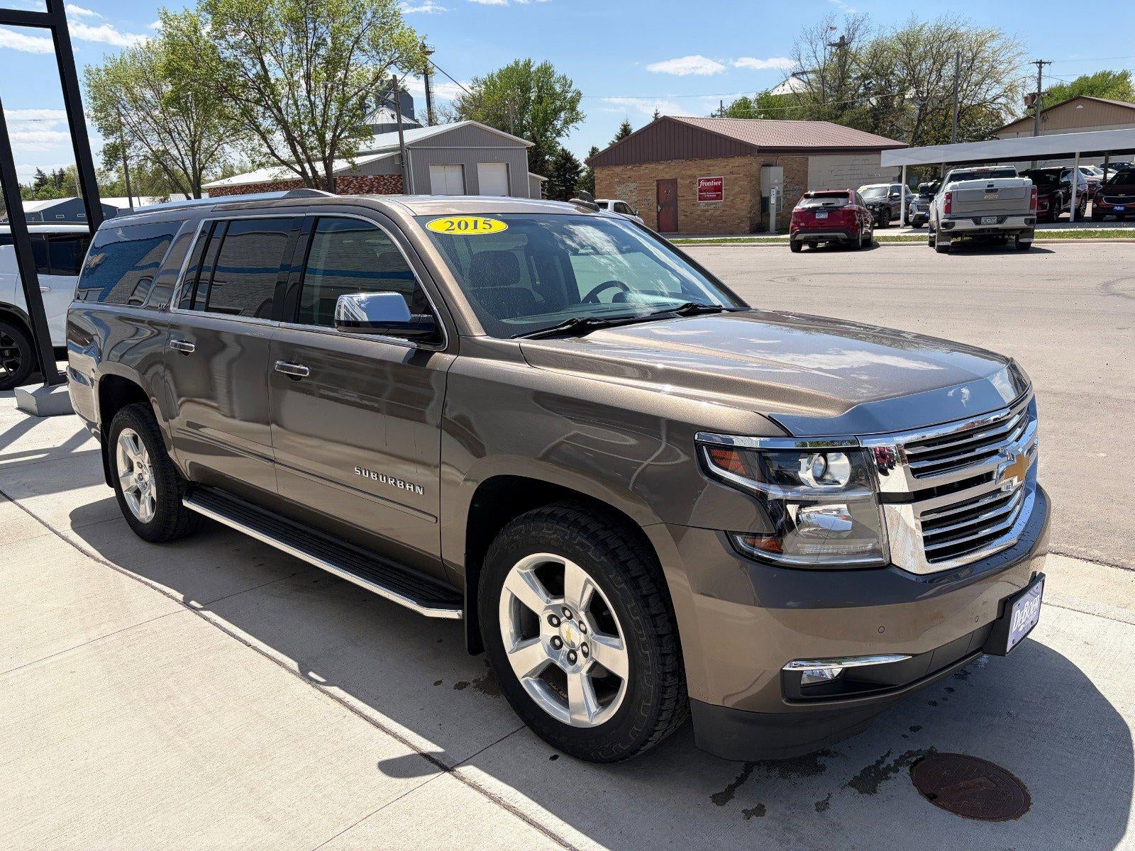 2015 Chevrolet Suburban LTZ, Sun/ Entertainment/ Destination Pkg, Heated/ Cooled Front Seats, Heated Second Row Seats