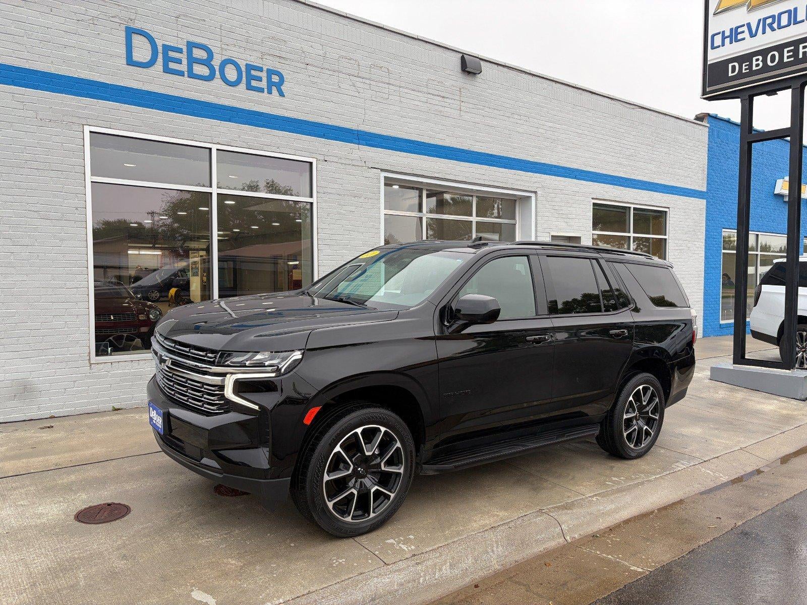 2021 Chevrolet Tahoe RST, 22" Wheels, Bose Premium Audio, Heated Front Seats, Wireless Apple CarPlay/ Android Auto