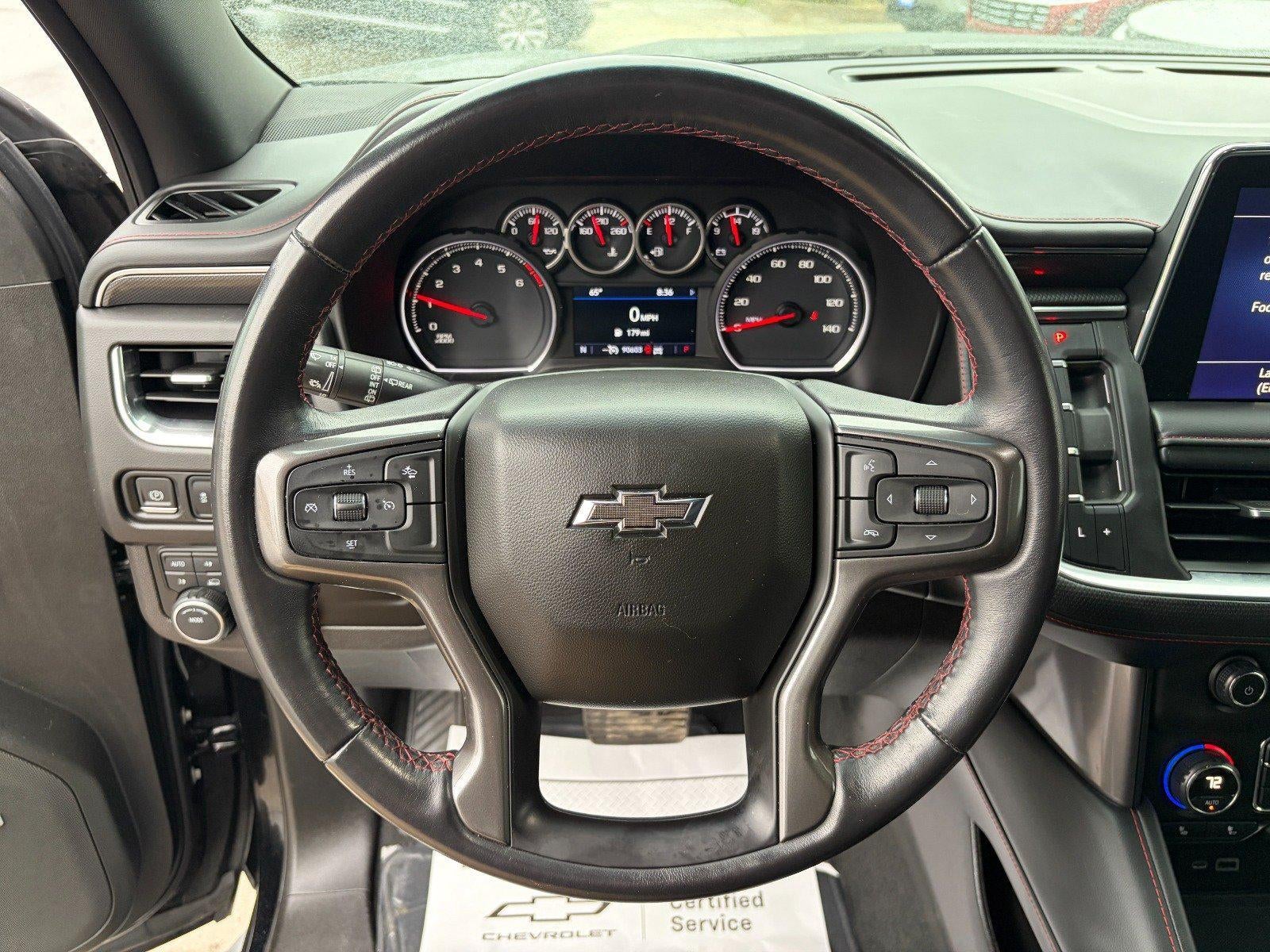 2021 Chevrolet Tahoe RST, 22" Wheels, Bose Premium Audio, Heated Front Seats, Wireless Apple CarPlay/ Android Auto